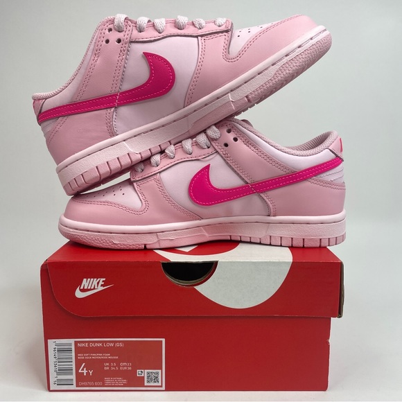 Nike Dunk Low GS “Triple Pink/Pink Panther” 2023 - Picture 3 of 4
